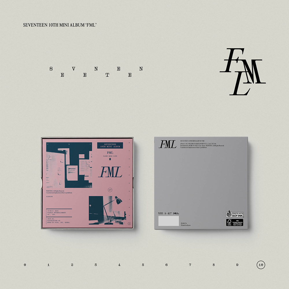 SEVENTEENの10枚目のミニアルバム、SEVENTEEN 10th Mini Album 『FML