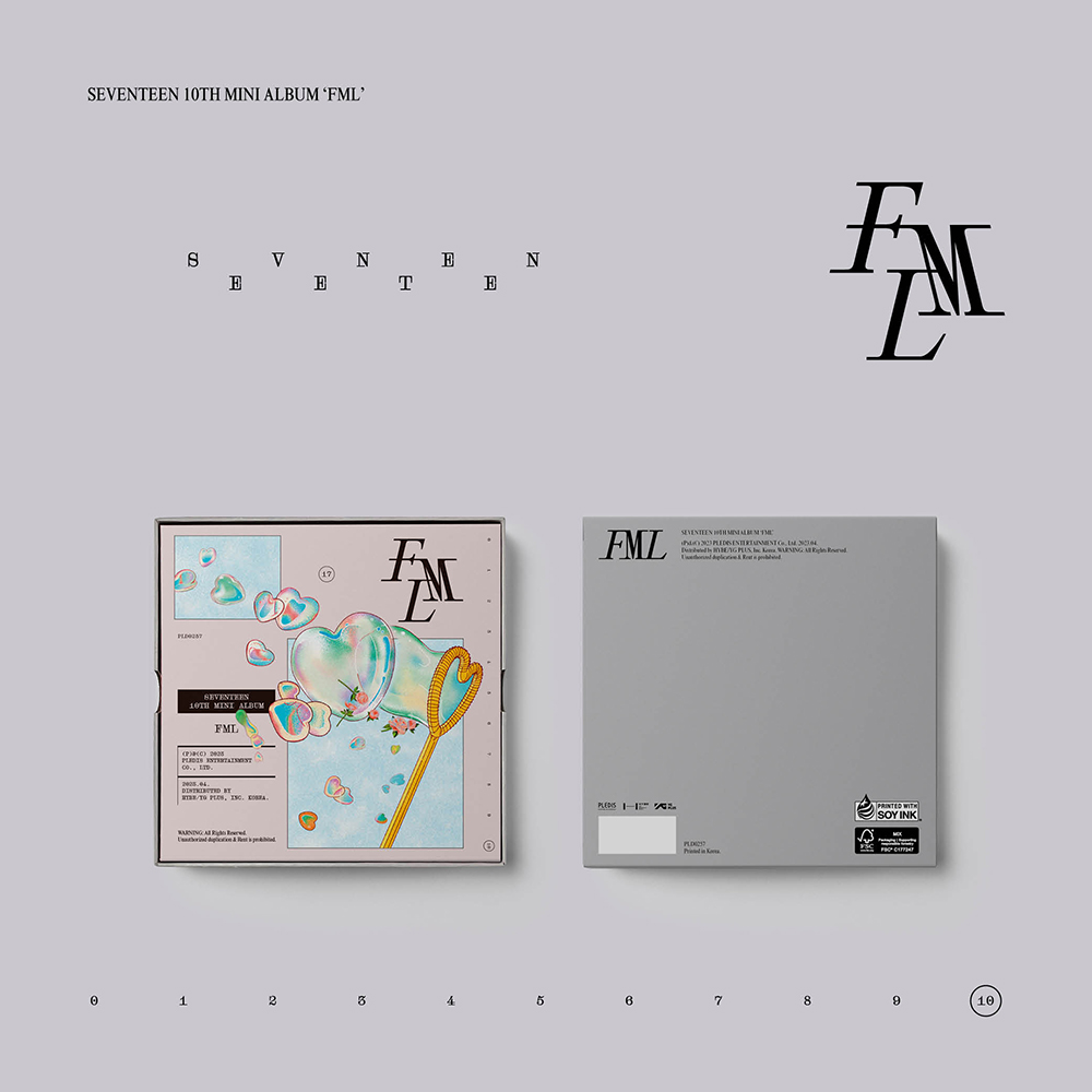 SEVENTEENの10枚目のミニアルバム、SEVENTEEN 10th Mini Album 『FML 