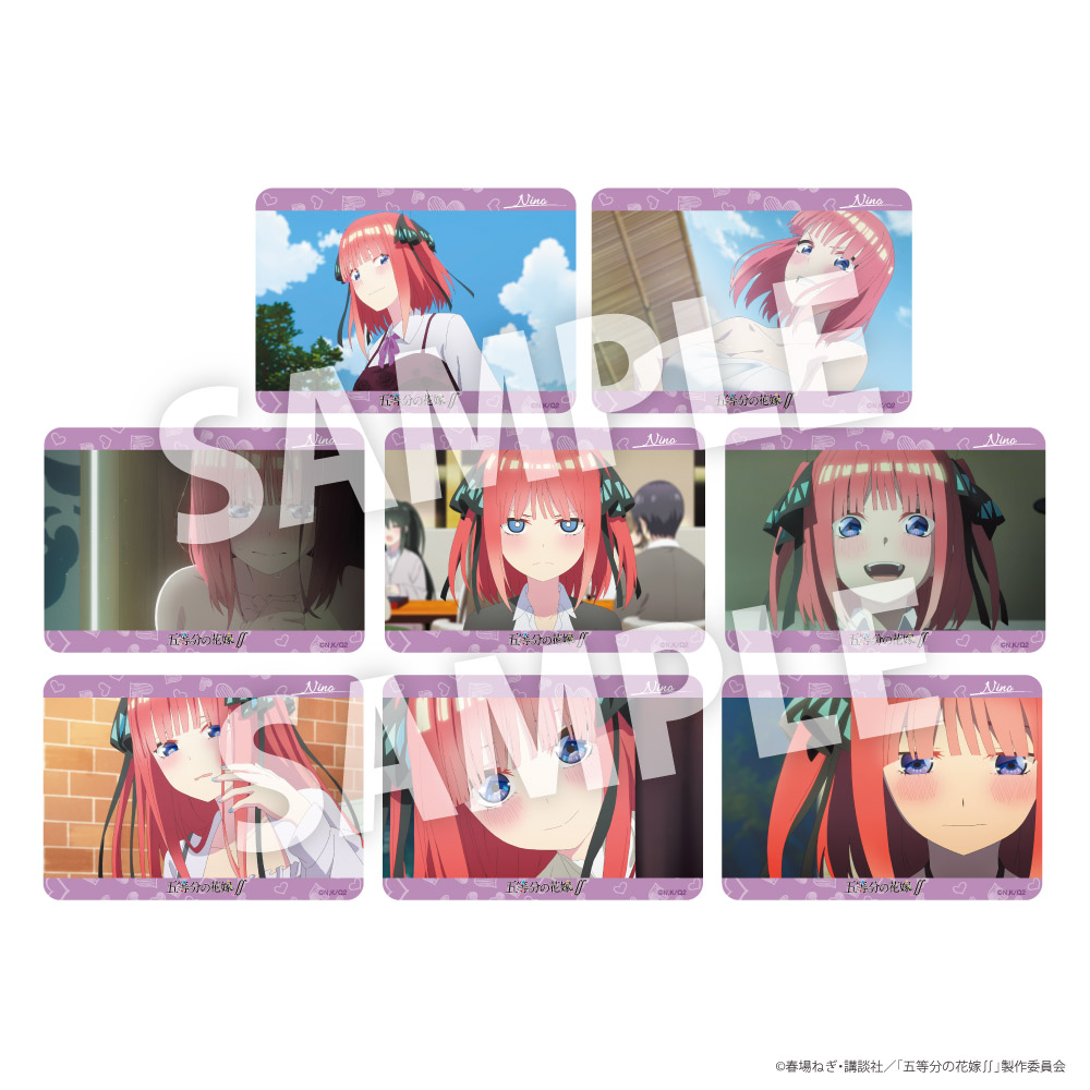 五等分の花嫁∬』名場面を再現したオリジナルグッズ発売決定