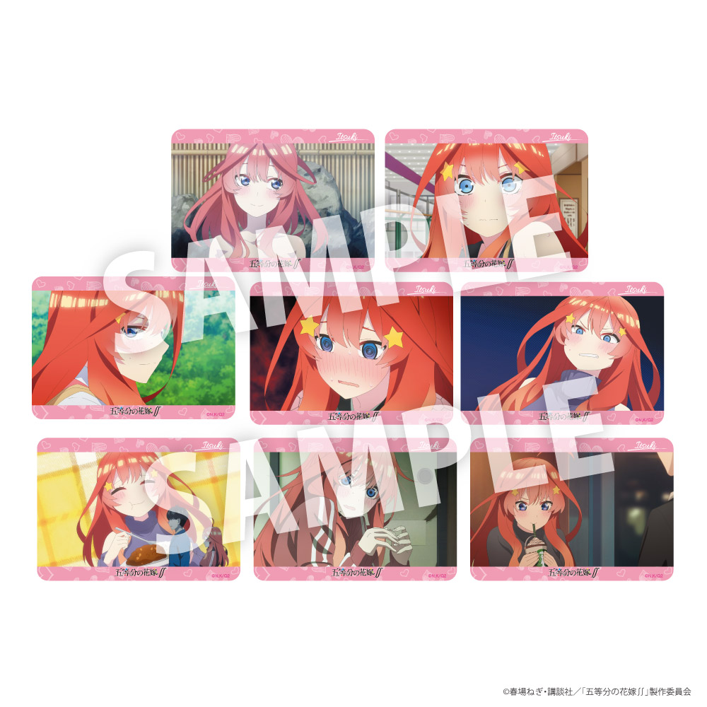 五等分の花嫁∬』名場面を再現したオリジナルグッズ発売決定