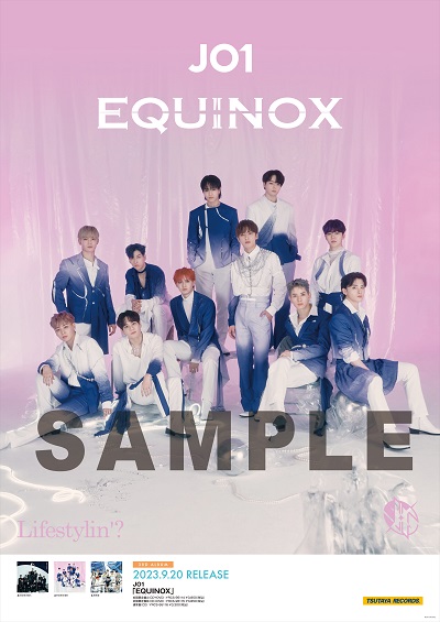 9月20日（水）発売、JO1の3RD ALBUM「EQUINOX」でTSUTAYA RECORDS