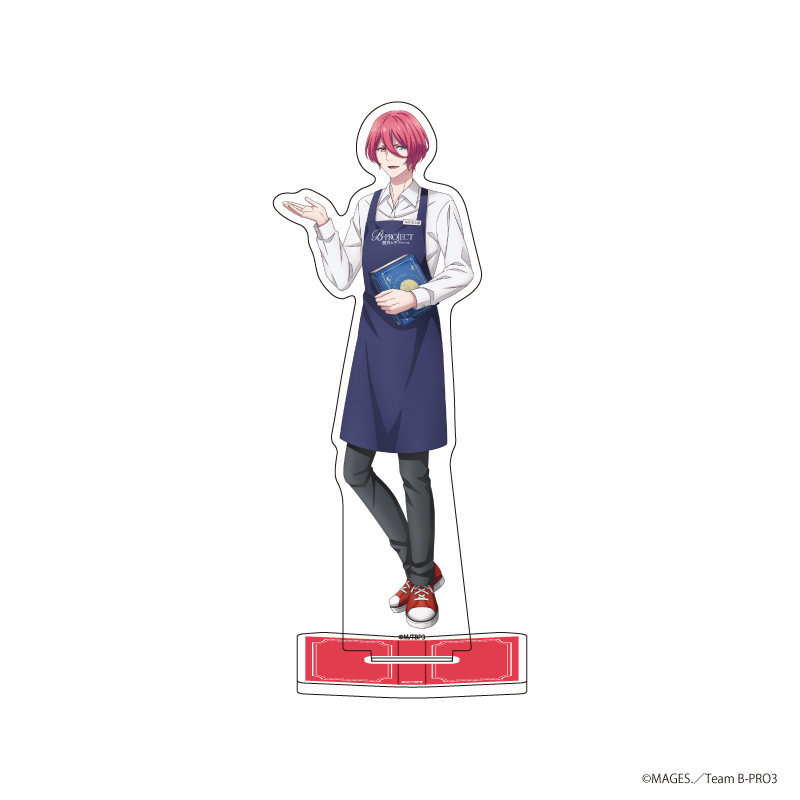 『B-PROJECT ～熱烈＊ラブコール』TSUTAYA POP UP SHOPのグッズ、アクリルスタンドです。