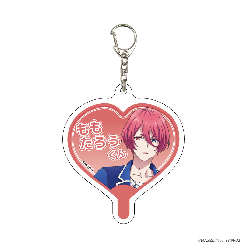 『B-PROJECT ～熱烈＊ラブコール』TSUTAYA POP UP SHOPのグッズ、トレーディングアクリルキーホルダーです。