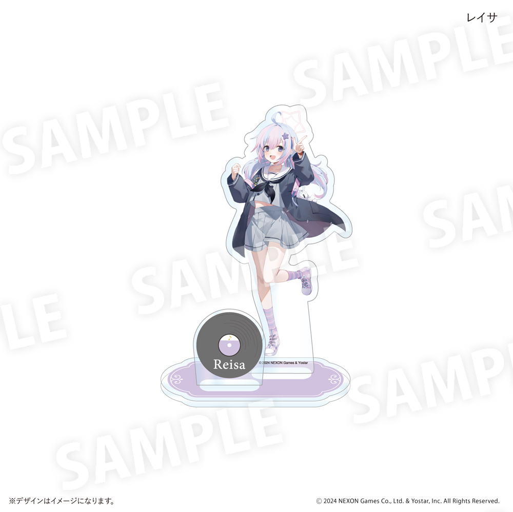 『ブルーアーカイブ』TSUTAYA POP UP SHOPのグッズ、アクリルスタンドです。