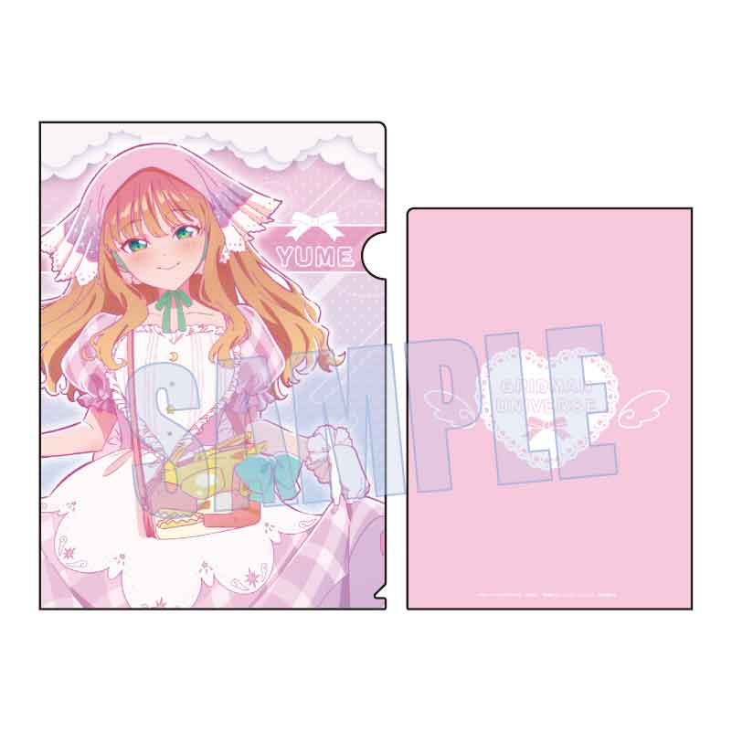 『グリッドマンユニバース』POP UP SHOP～ゆめかわ～のグッズ、クリアファイル　全3種です。