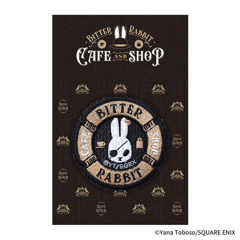 「黒執事 Black Label」オフィシャルグッズ、シールワッペン　Cafe & Shop Editionです。